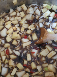 an image of Chutney cooking